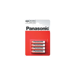 Panasonic 1010 Zinc AAA Micro Special Power Battery - Pack of 12 (R03R-4BP)