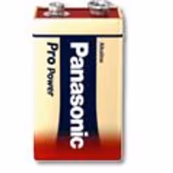 Panasonic 6LR61PPG, Single-use battery, Alkaline, 9 V, Red, White, 25.2 mm, 16.3 mm
