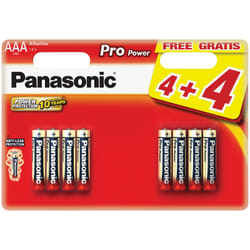 Panasonic Pro Power AAA 4+4 Single-use battery Alkaline