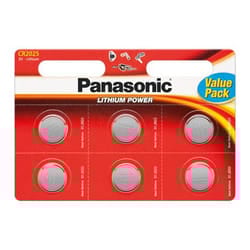 Tecxus CR2025 P 6-BL Panasonic Single-use battery Lithium