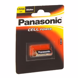 Panasonic LRV08, Single-use battery, Alkaline, 12 V, 38 mAh