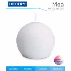 LANAFORM Moa aroma diffuser Tank Glass White