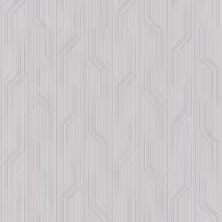 Orion Vertical Geometric Stripe Wave Wallpaper - Grey ON4102