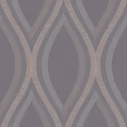 Grandeco Strata Geometric Curve Wallpaper Geo Ogee Metallic Textured Embossed - A44502 Charcoal Grey Rose Gold