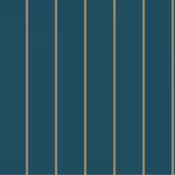 Teal Cabaret Stripe Wallpaper Grandeco Gold Glitter Vinyl Textured