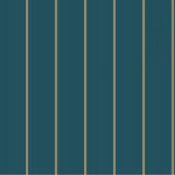 Teal Cabaret Stripe Wallpaper Grandeco Gold Glitter Vinyl Textured