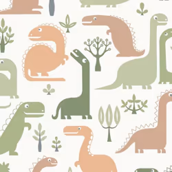 Jack N Rose Dinosaurs Wallpaper Nursery Children Playroom Paste The Wall Vinyl