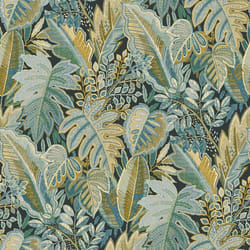 Grandeco Ciara Autumn Leaves Navy Blue Wallpaper Naturistic Vinyl