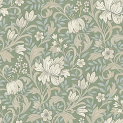 Grandeco Life Marian Sage Wallpaper A67102