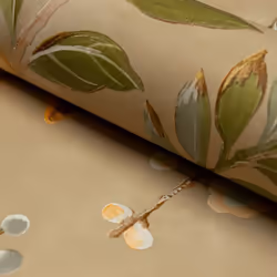 Grandeco Life Lola Yellow Wallpaper A68802
