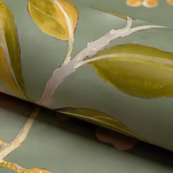 Grandeco Life Lola Green Wallpaper A68803