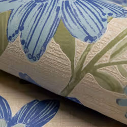 Grandeco Life Katsu Trail Blue Wallpaper A69903