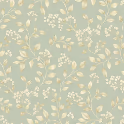 Grandeco Blossom Trail Sage Green Wallpaper Textured Floral Vinyl