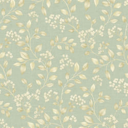 Grandeco Blossom Trail Sage Green Wallpaper Textured Floral  Vinyl