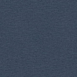 Grandeco Telma Linen Plain Fabric Woven Wallpaper - Navy Blue 199511
