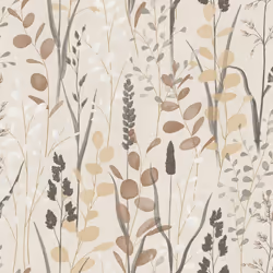 Grandeco Life Karuna Meadow Taupe Wallpaper A76203