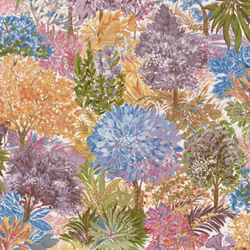 Grandeco Blossom Tree Multi Wallpaper Vibrant Botanical Paste The Wall Vinyl