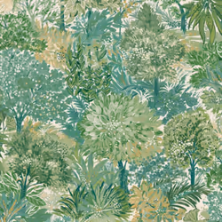 Grandeco Blossom Tree Green Wallpaper Vibrant Botanical Paste The Wall Vinyl