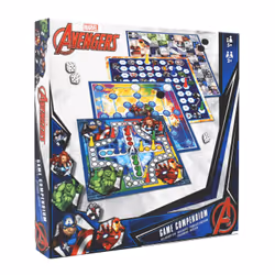 Cartamundi Marvel Avengers Game Compendium, Board game, Family, 5 yr(s), 30 min