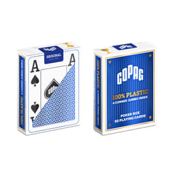 Copag Jumbo Face - 4 Index - TBX Blue