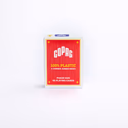 Copag Jumbo Face - 4 Index - TBX Red - Additional view 8