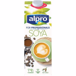 Alpro Soya Milk Alternative For Professionals Cartons - 12x1ltr