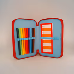 Frozen Filled Pencil Case with 3 No. Compartments