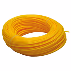 Toolland DC20010, String trimmer line, Yellow, Nylon, 100 m, 2 mm