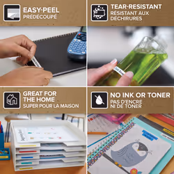 DYMO ® LetraTag® Plastic Labels - 12mm - Additional view 7