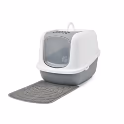 Savic Nestor Jumbo Cat Hooded litter box Grey, White - Additional view 5