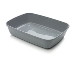 Iriz Cat Litter Tray Cool Grey 50x36.5x11.5cm (Pack of 12)