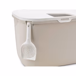 Savic Hop in Cat Top entry litter box Beige, White - Additional view 4