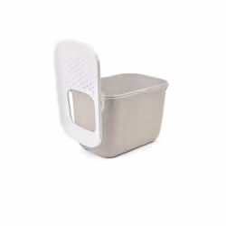 Savic Hop in Cat Top entry litter box Beige, White - Additional view 5
