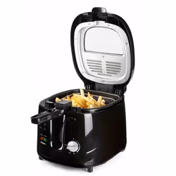 Domo DO461FR, 2.5 L, Single, Black, Rotary, 1800 W