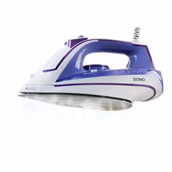 Domo DO7052S, Steam iron, Ceramic soleplate, 120 g/min, White, 40 g/min, 0.3 L