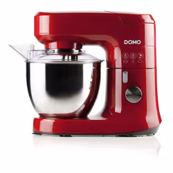 Domo DO9145KR, 4.5 L, Red, Stainless steel, Rotary, Stainless steel, PP, Stainless steel, Stainless steel