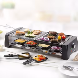 Domo DO9190G raclette grill 8 person(s) 1200 W Black, Grey - Additional view 8