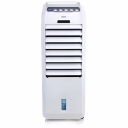 Domo DO153A, Household tower fan, White, Floor, Buttons, 5 L