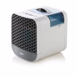 Domo DO154A, Portable evaporative air cooler, Grey, White, Buttons, 0.75 L, 44 dB, 160 mm