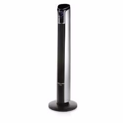 Domo DO8127, Household tower fan, Black, Silver, Floor, 15°, 12 h, LED