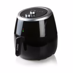 Domo DELI-FRYER 5 L Single Stand-alone Hot air fryer Black, Silver