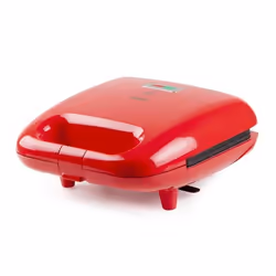 Domo DO9242W waffle iron 2 waffle(s) 750 W Red - Additional view 3