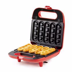 Domo DO9242W waffle iron 2 waffle(s) 750 W Red - Additional view 8