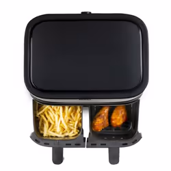 Domo DO537FR fryer Double 4 L Stand-alone Hot air fryer Black - Additional view 4