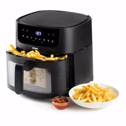Domo DO543FR fryer Single 8 L Stand-alone 1800 W Hot air fryer Black