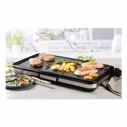 Domo DO9263G electric griddle Freestanding 2200 W Black, Stainless steel - Additional view 3