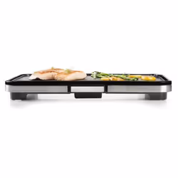 Domo DO9263G electric griddle Freestanding 2200 W Black, Stainless steel - Additional view 7