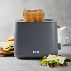 Domo Wood You 6 2 slice(s) 1000 W Grey - Additional view 3