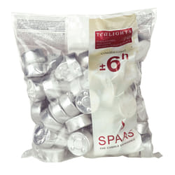 Spaas Candles 0310100.000 wax candle Round White 70 pc(s)