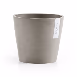 Ecopots Amsterdam Grey Plastic 1 pc(s)